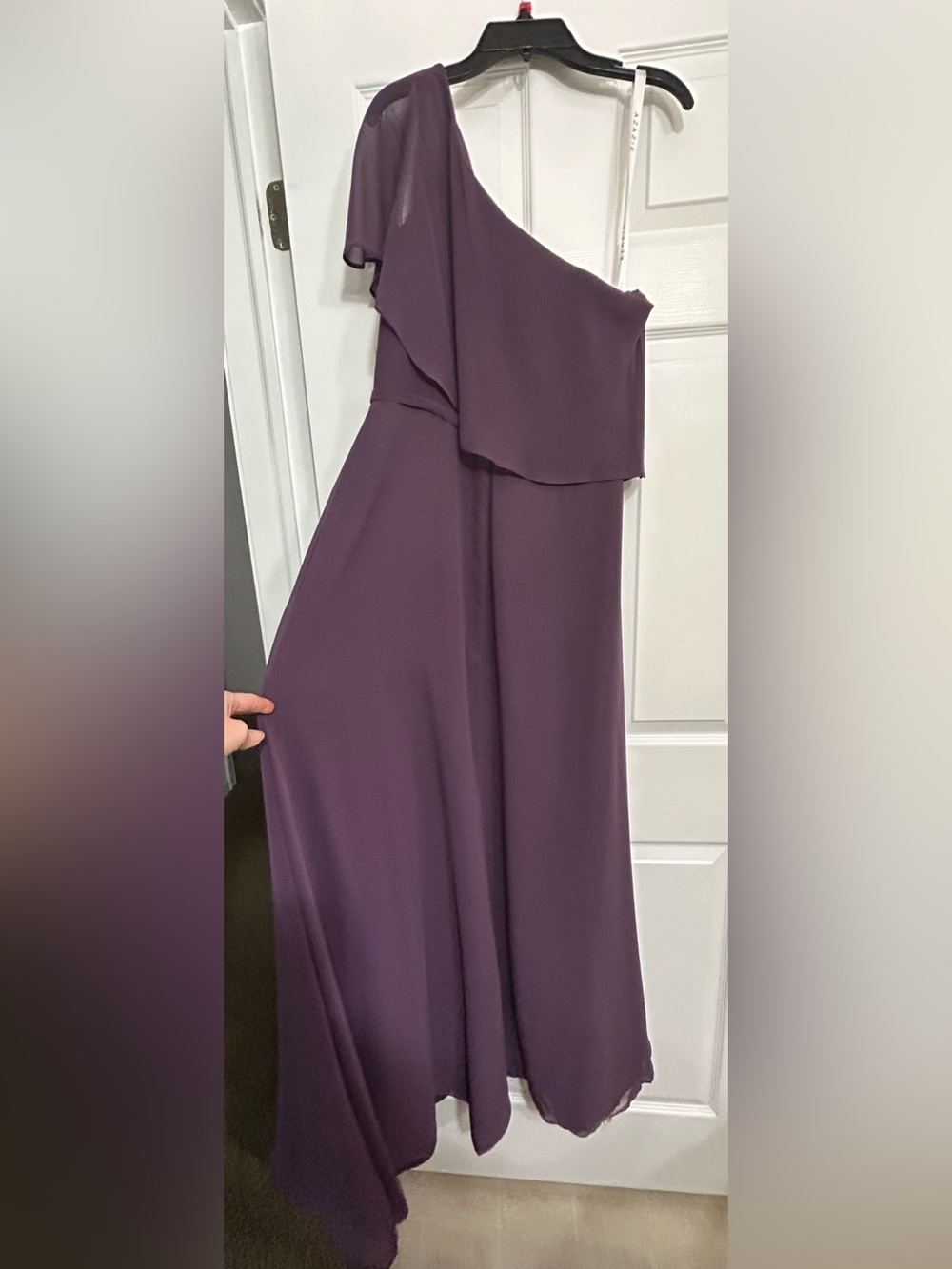 Azazie « Lizzy » Plum Bridesmaid Dress - Picture 5 of 6